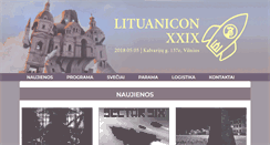 Desktop Screenshot of lituanicon.lt