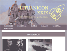 Tablet Screenshot of lituanicon.lt